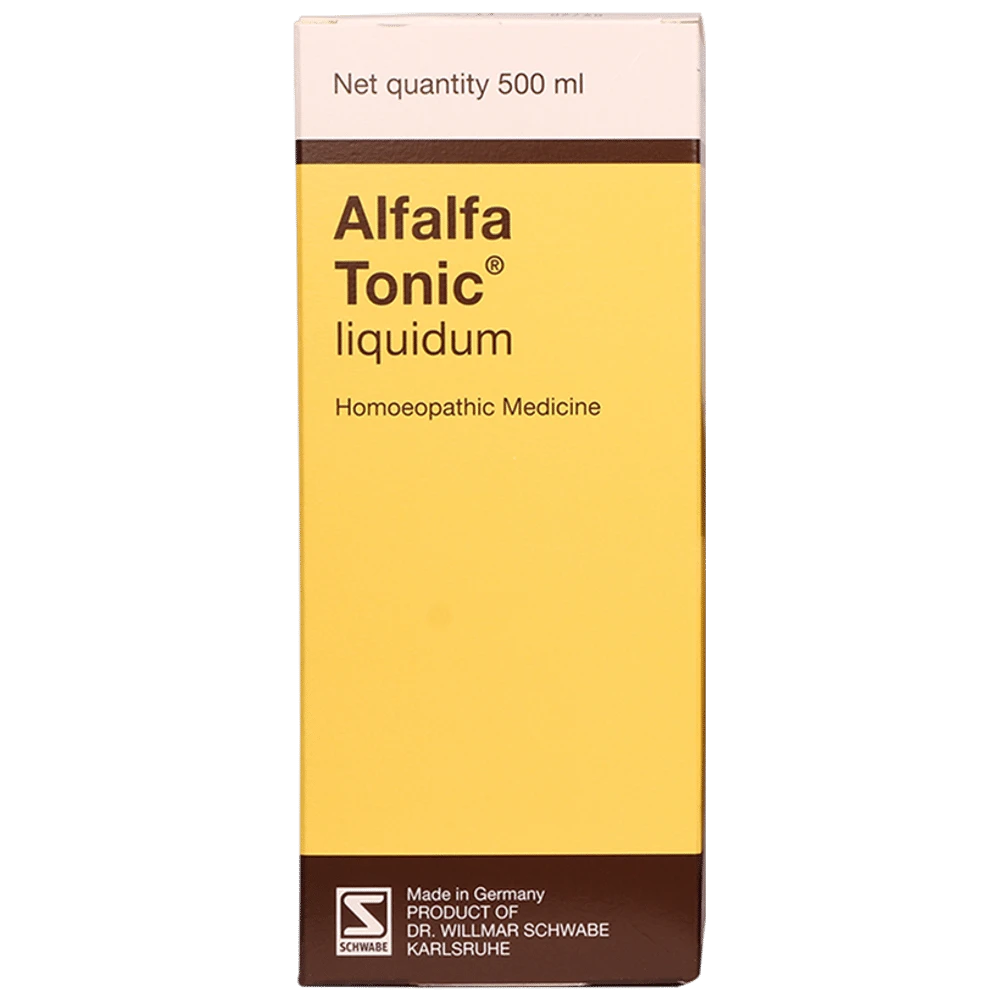 Dr Willmar Schwabe Germany Alfalfa Tonic bottle of 500 ml Tonic