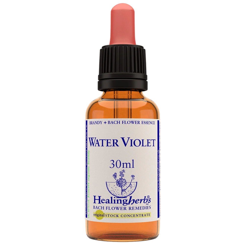 Healing Herbs Bach Flower Water Violet bottle of 30 ml Liquid