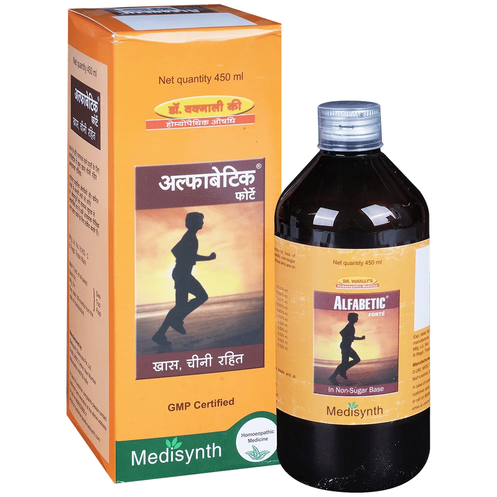 Medisynth Alfabetic Forte Tonic bottle of 450 ml Tonic