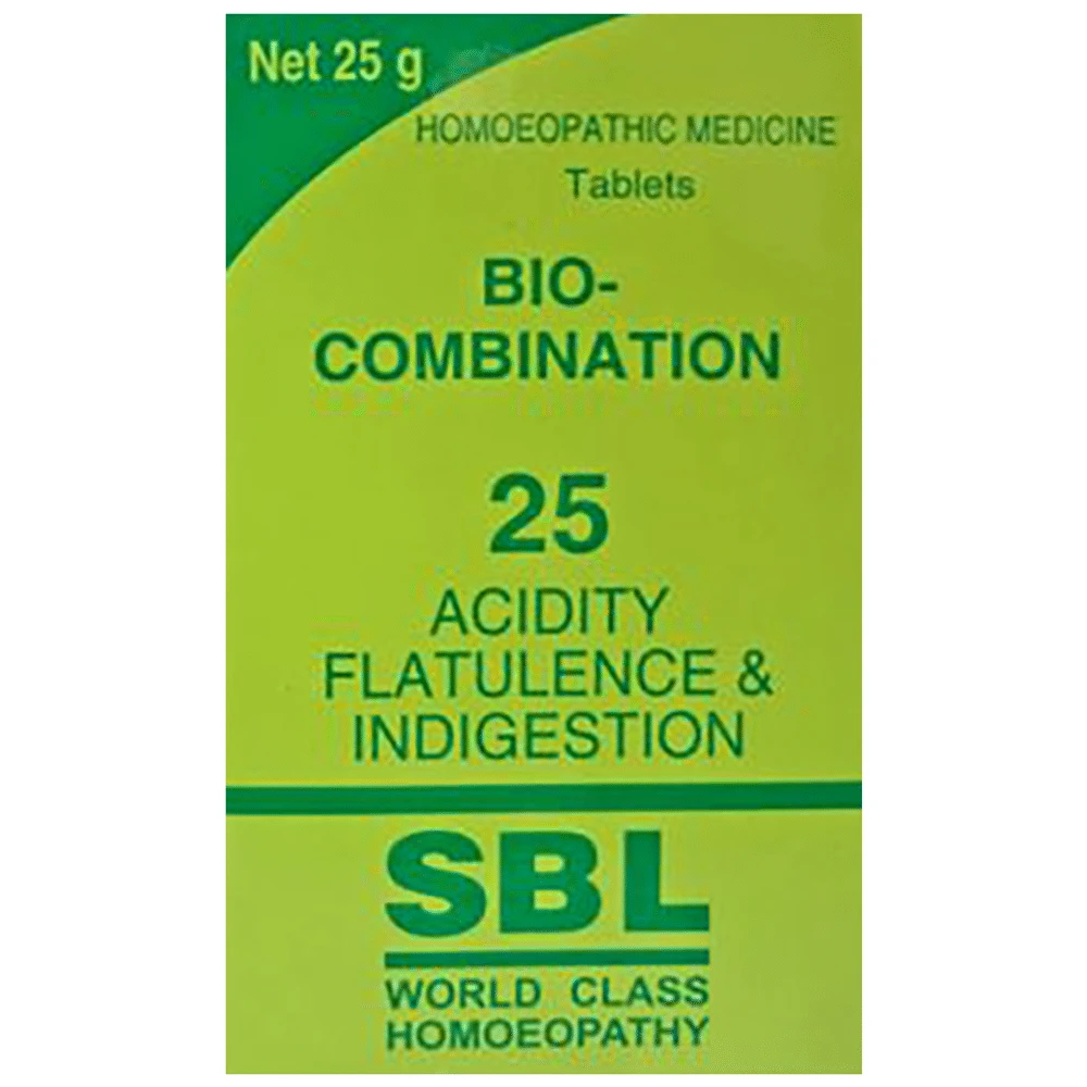 SBL Bio-Combination 25 Tablet bottle of 25 gm Biocombination Tablet