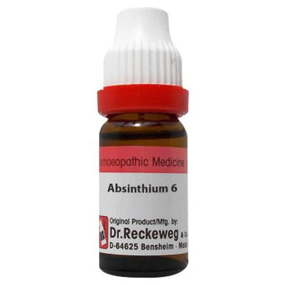 Dr. Reckeweg Absinthium Dilution 6 CH bottle of 11 ml Dilution