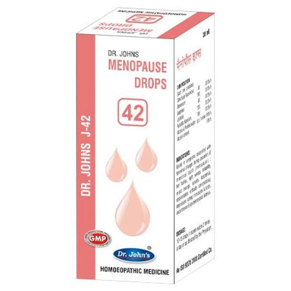 Dr. Johns J-42 Menopause Drop bottle of 30 ml Drop