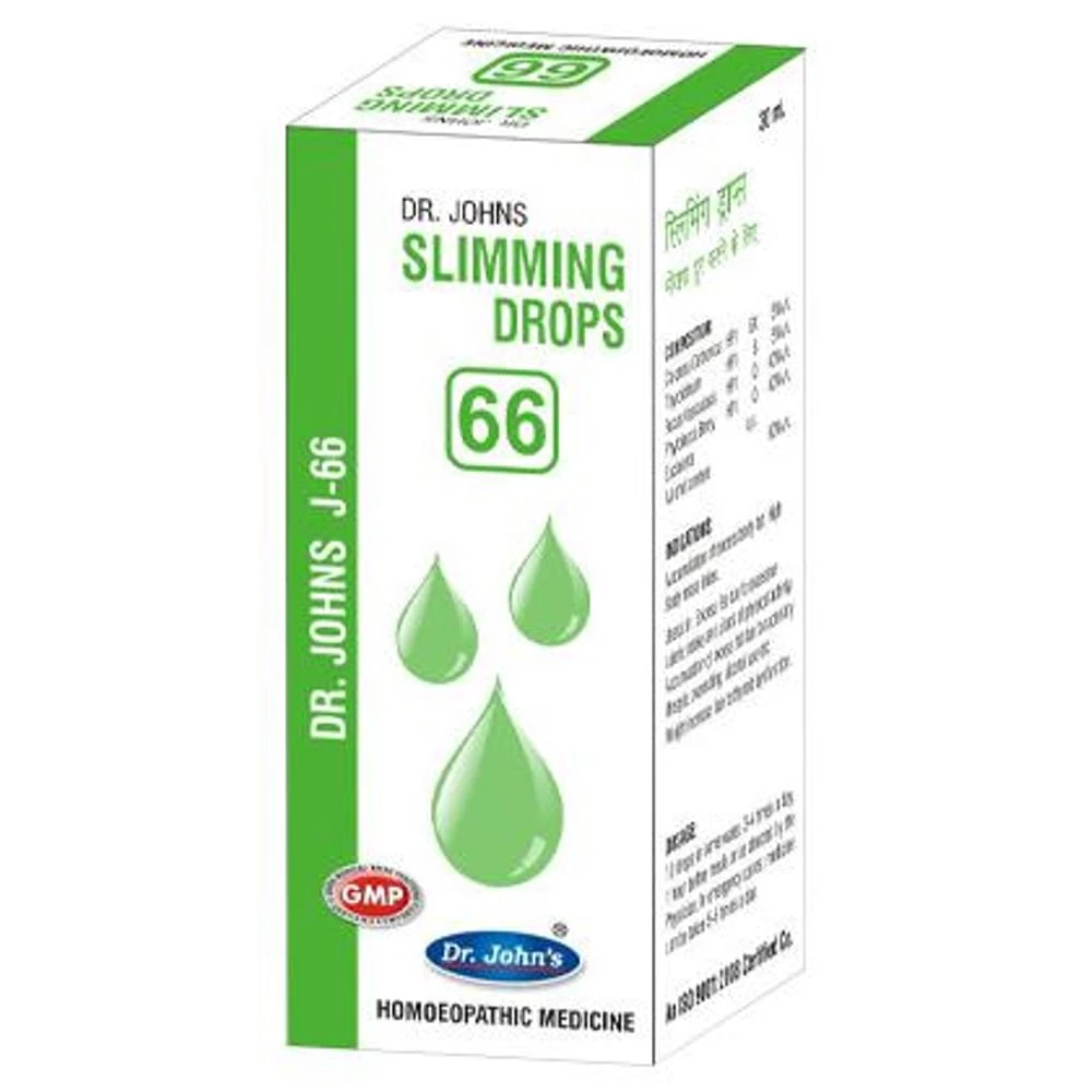 Dr. Johns J-66 Slimming Drop bottle of 30 ml Drop