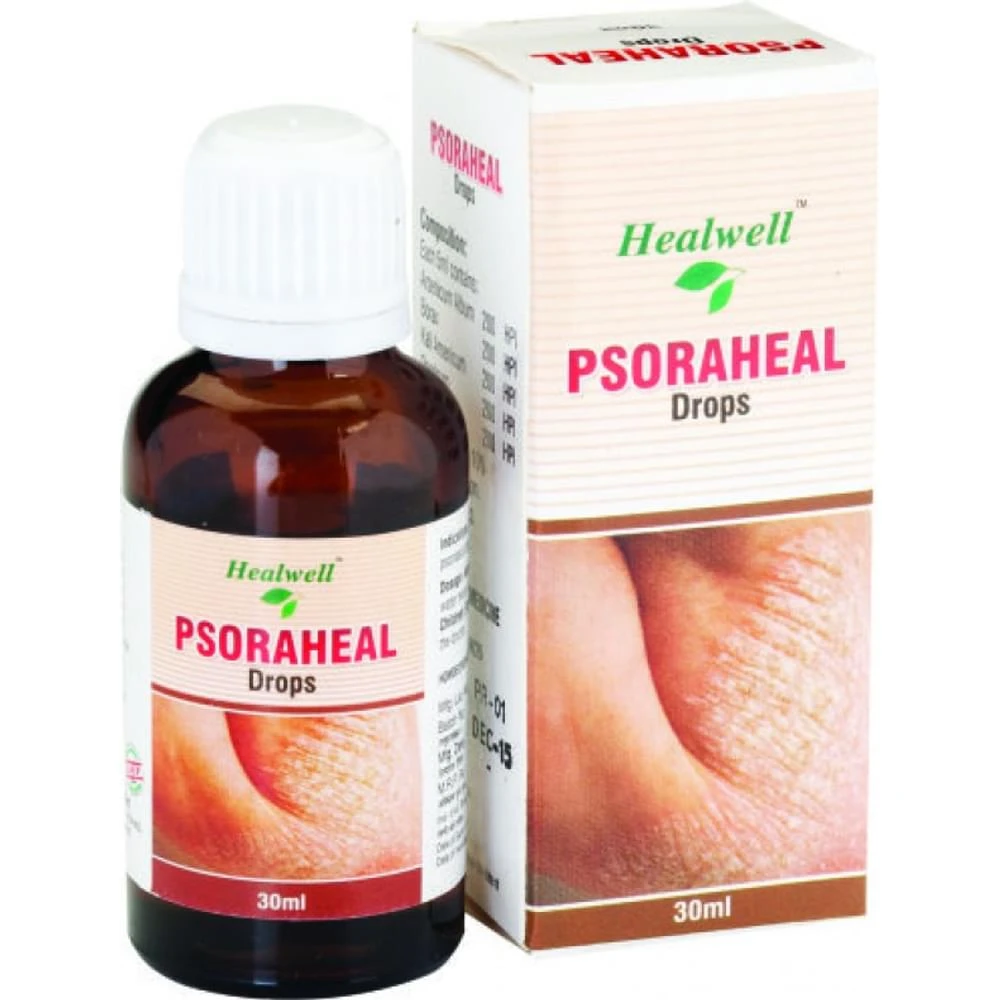 Healwell Psoraheal Drop bottle of 30 ml Drop
