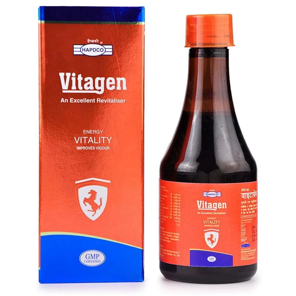 Hapdco Vitagen Syrup bottle of 200 ml Syrup