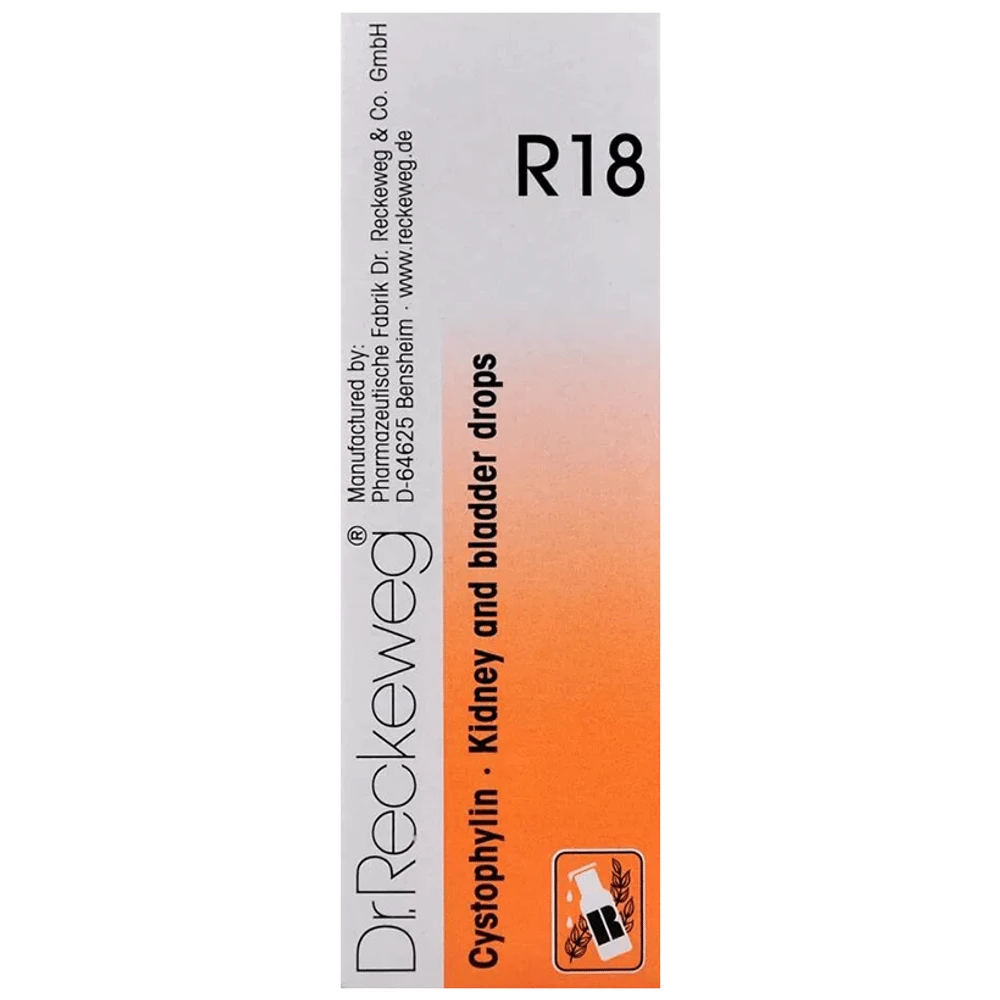 Dr. Reckeweg R18 Kidney And Bladder Drop bottle of 22 ml Drop