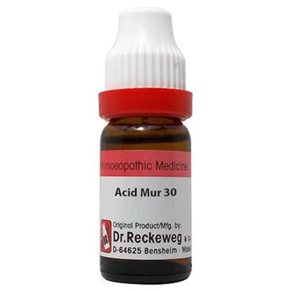 Dr. Reckeweg Acid Mur Dilution 30 CH bottle of 11 ml Dilution
