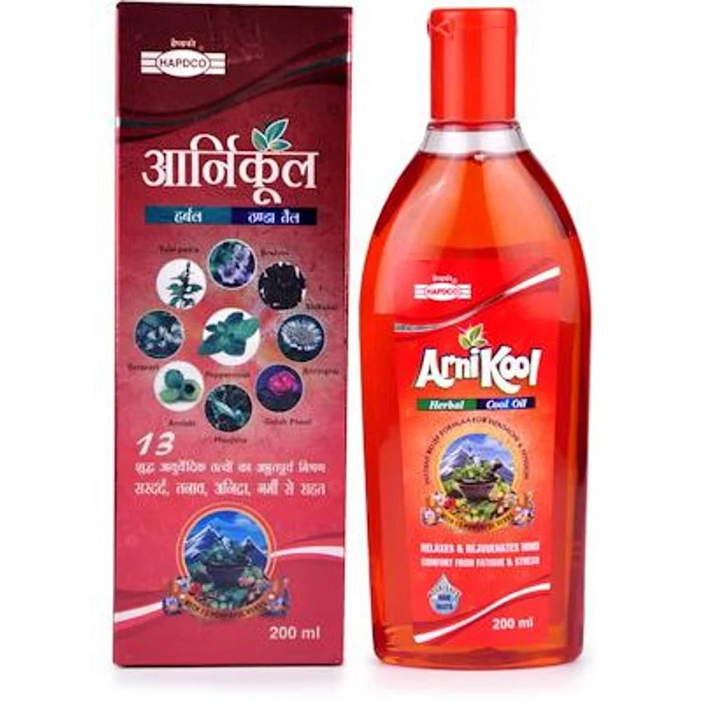 Hapdco Arnikool Herbal Oil bottle of 200 ml Oil Hapdco Arnikool Herbal Oil bottle of 200 ml Oil