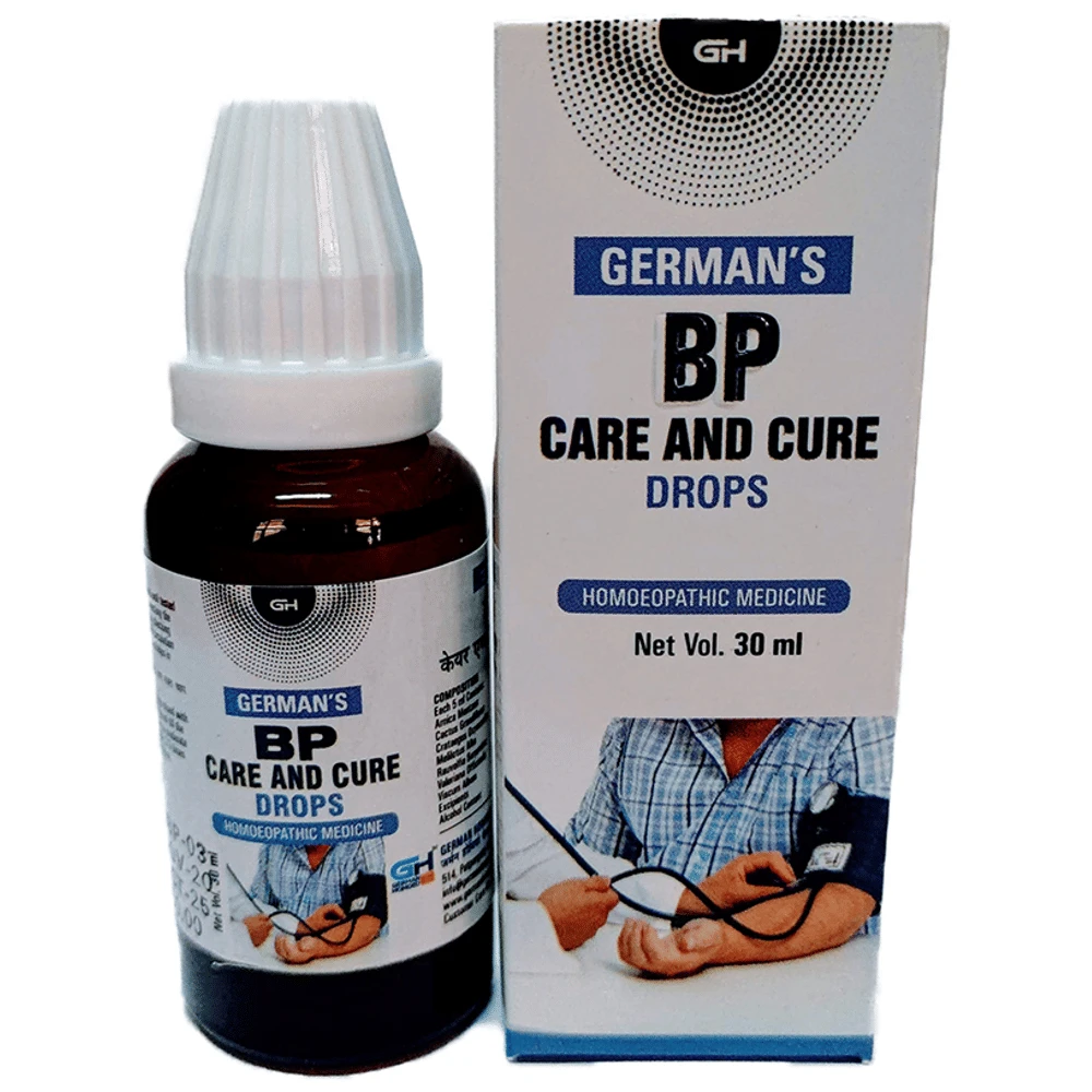 German's BP Care and Cure Drop bottle of 30 ml Drop German's BP Care and Cure Drop bottle of 30 ml Drop