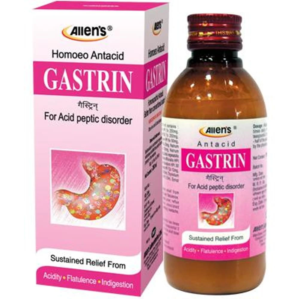 Allen's Gastrin Syrup bottle of 110 ml Syrup