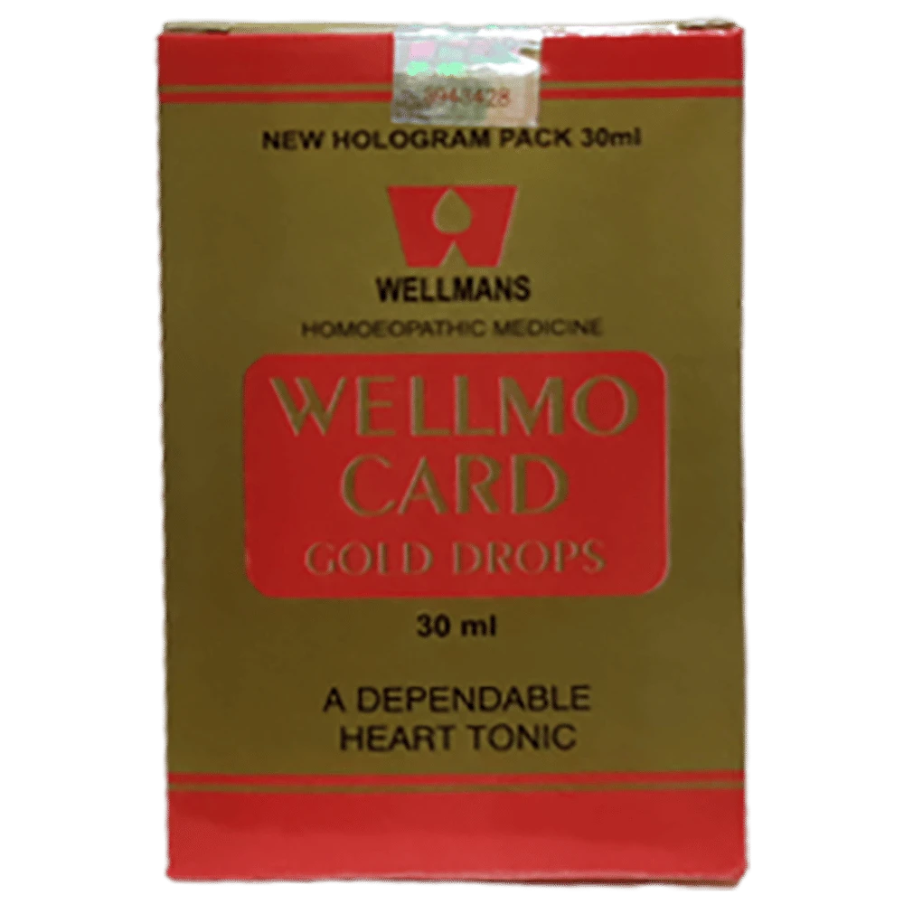 Dr. Wellmans Wellmocard Gold Drop bottle of 30 ml Drop
