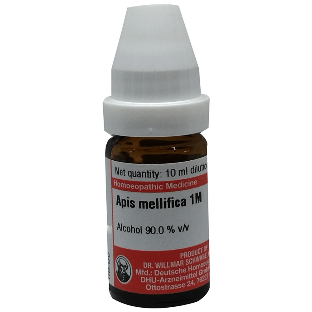 Dr Willmar Schwabe Germany Apis mellifica Dilution 1M bottle of 10 ml Dilution