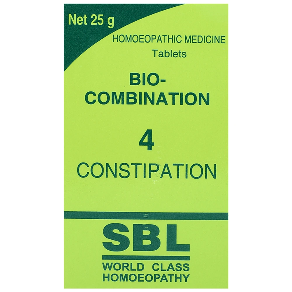 SBL Bio-Combination 4 Tablet bottle of 25 gm Biocombination Tablet