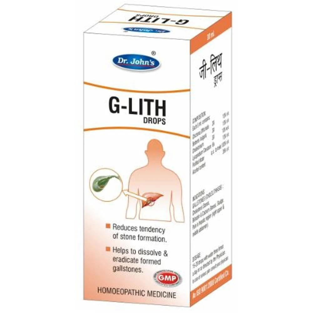 Dr. Johns G-Lith Drop bottle of 30 ml Drop