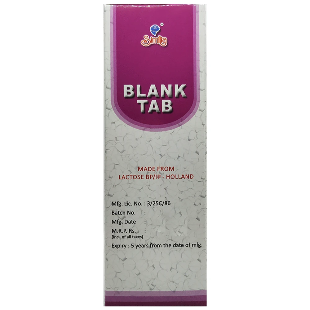 Similia Blank Tablet box of 450 gm Tablet