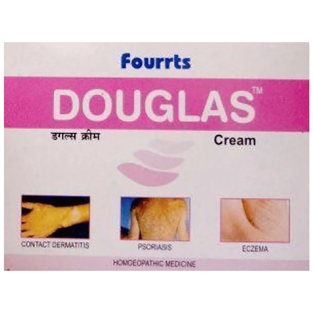 Fourrts Douglas Cream jar of 125 gm Cream