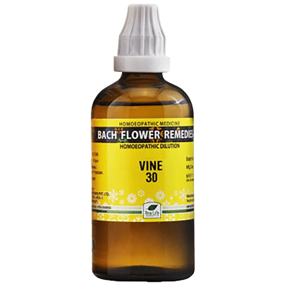 New Life Bach Flower Vine 30 bottle of 100 ml Dilution