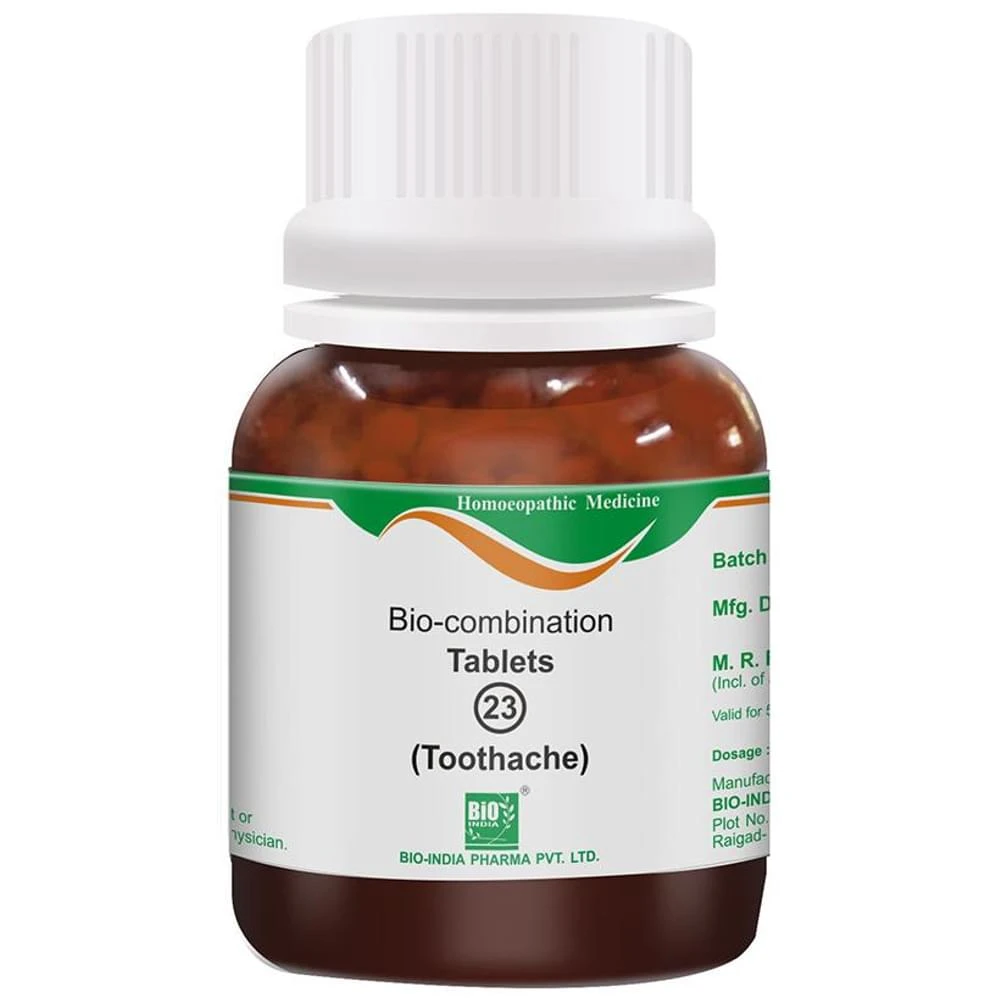 Bio India Bio-combination 23 Tablet bottle of 25 gm Biocombination Tablet