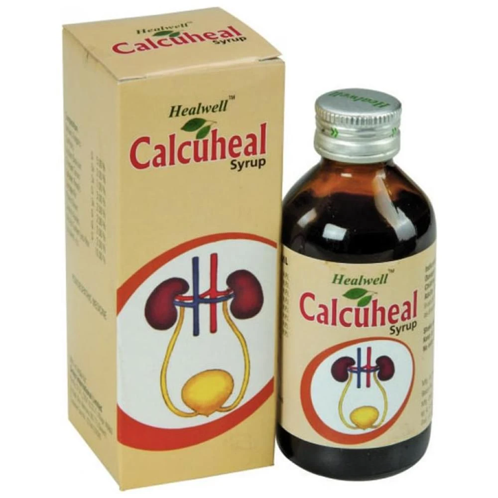 Healwell Calcuheal Syrup bottle of 200 ml Syrup
