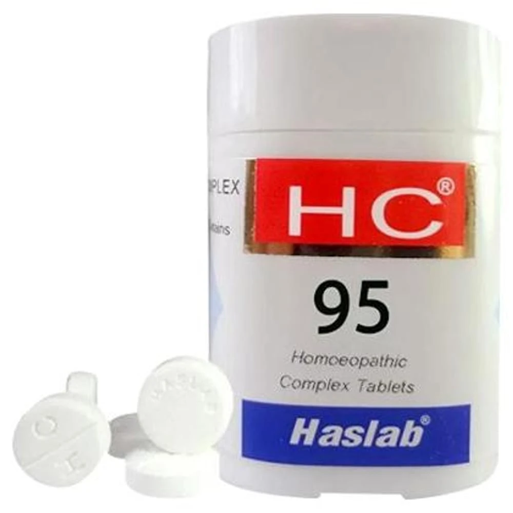 Haslab HC 95 Ferrummet Complex Tablet bottle of 20 gm Tablet