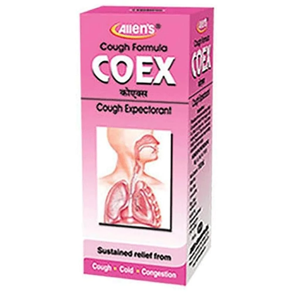 Allen's Coex Expectorant bottle of 60 ml Expectorant