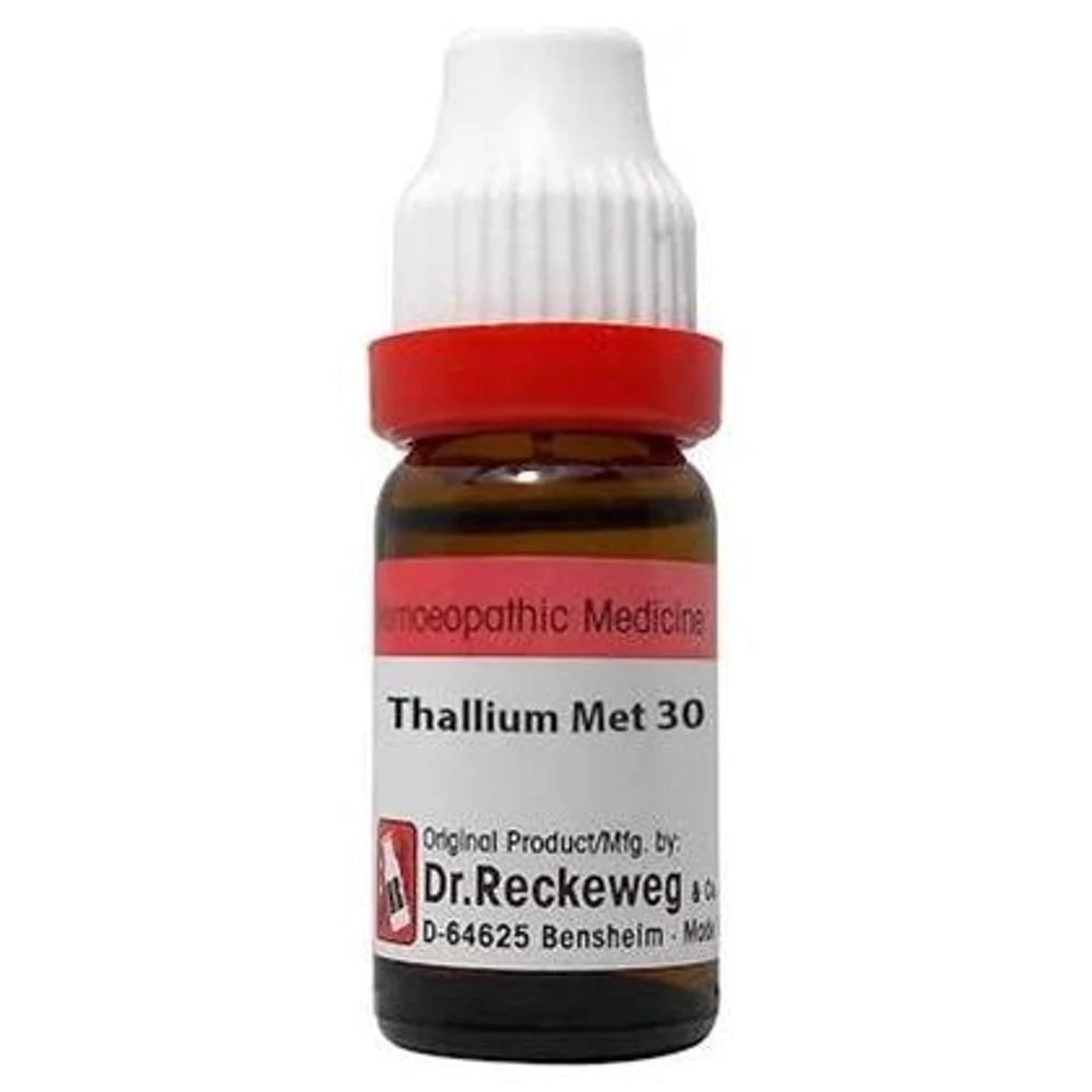 Dr. Reckeweg Thallium Met Dilution 30 CH bottle of 11 ml Dilution