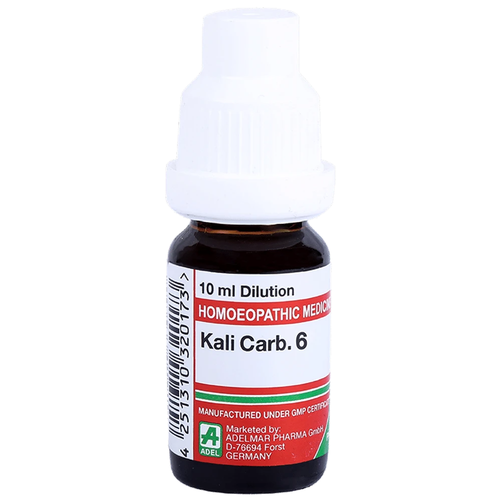 ADEL Kali Carb Dilution 6 bottle of 10 ml Dilution