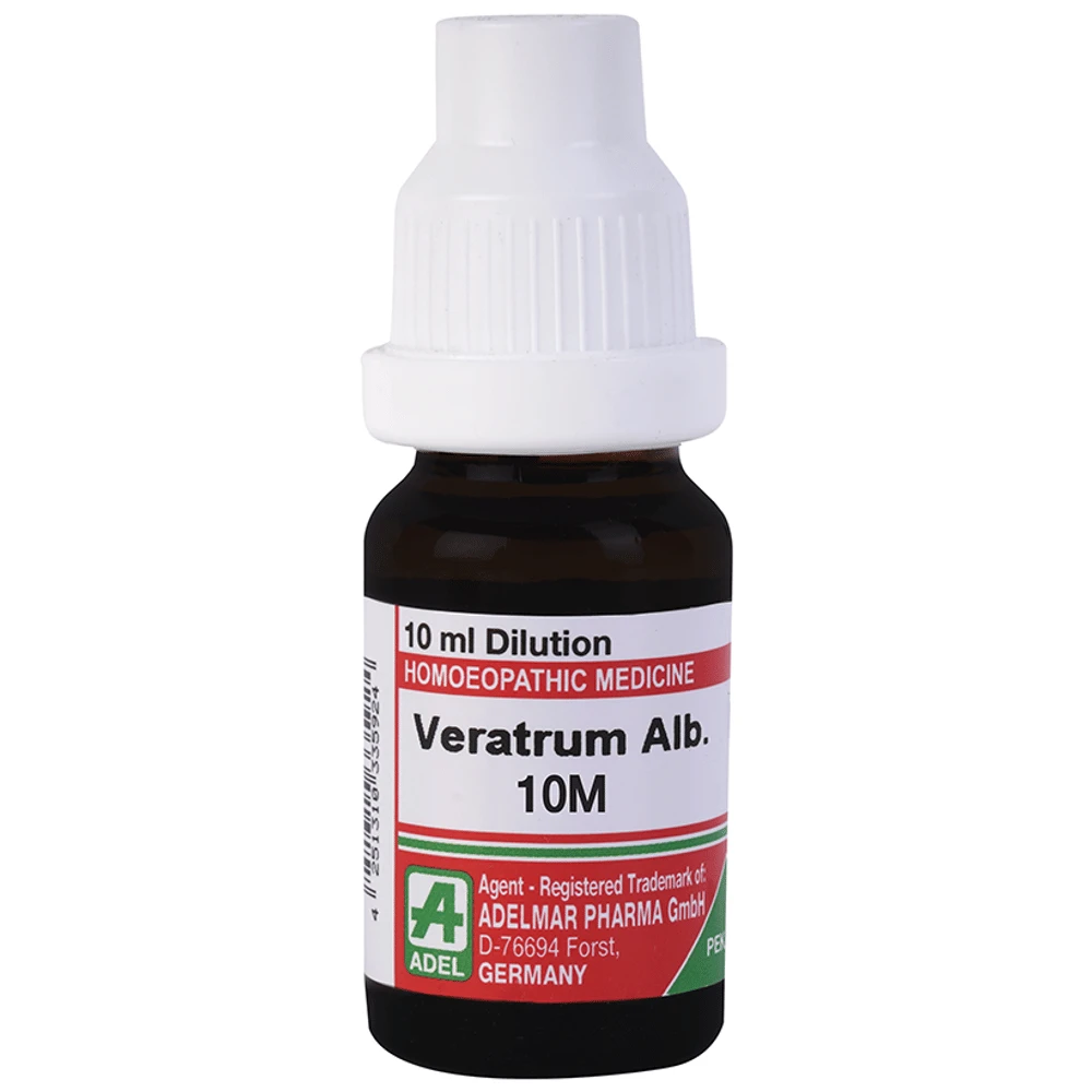 ADEL Veratrum Album Dilution 10M bottle of 10 ml Dilution