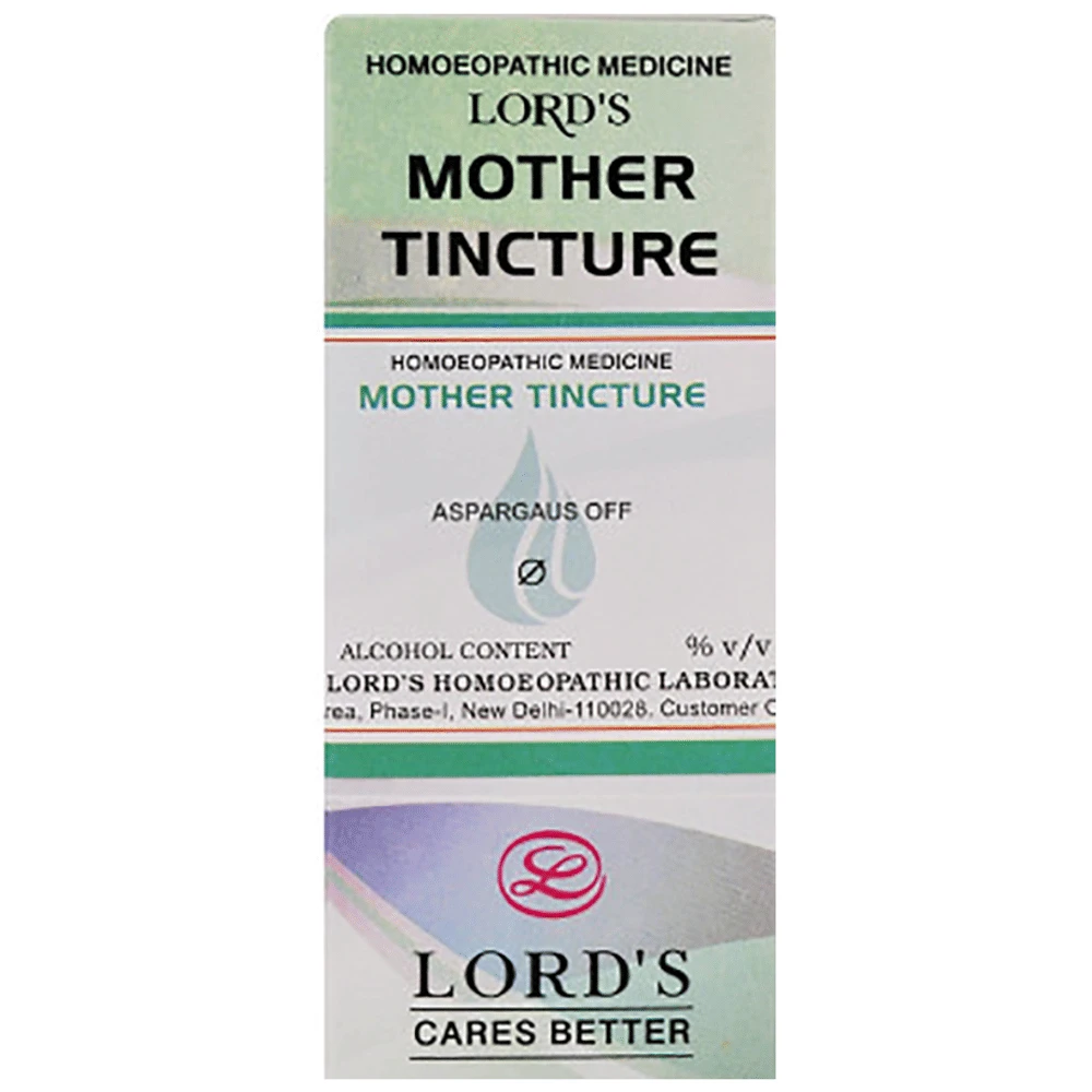 Lord's Aspargaus Off Mother Tincture Q bottle of 30 ml Mother Tincture