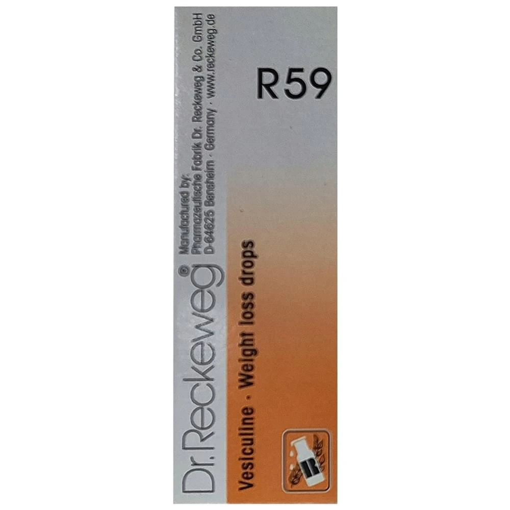 Dr. Reckeweg R59 Weight Loss bottle of 22 ml Drop
