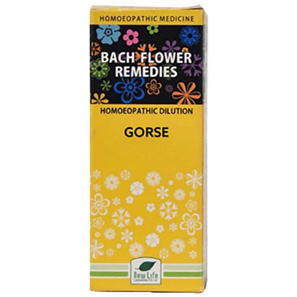 New Life Bach Flower Gorse 30 bottle of 100 ml Dilution