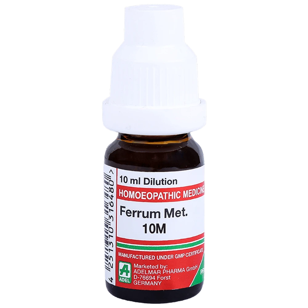 ADEL Ferrum Met. Dilution 10M bottle of 10 ml Dilution