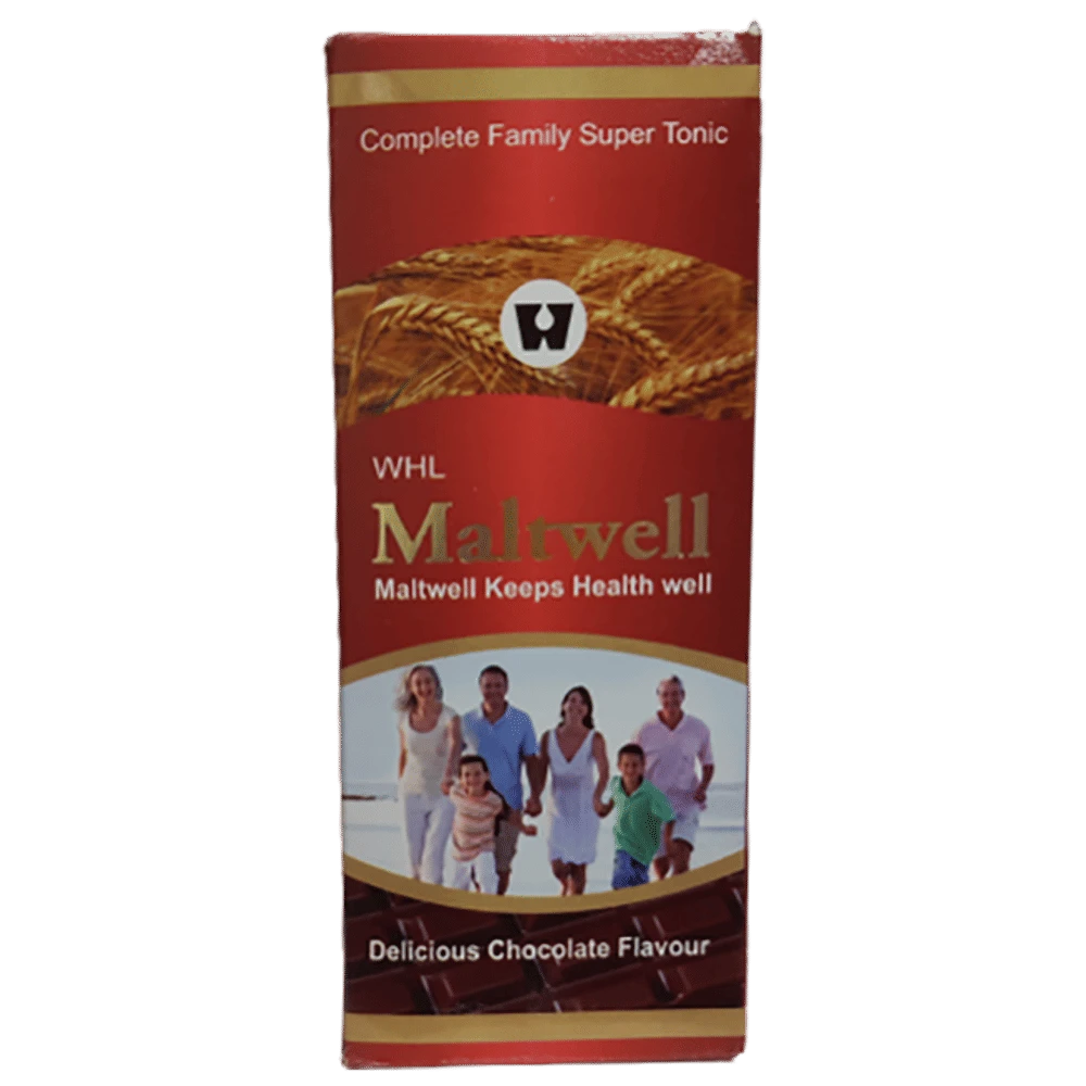 Dr. Wellmans WHL Maltwell Tonic Delicious Chocolate bottle of 450 gm Tonic