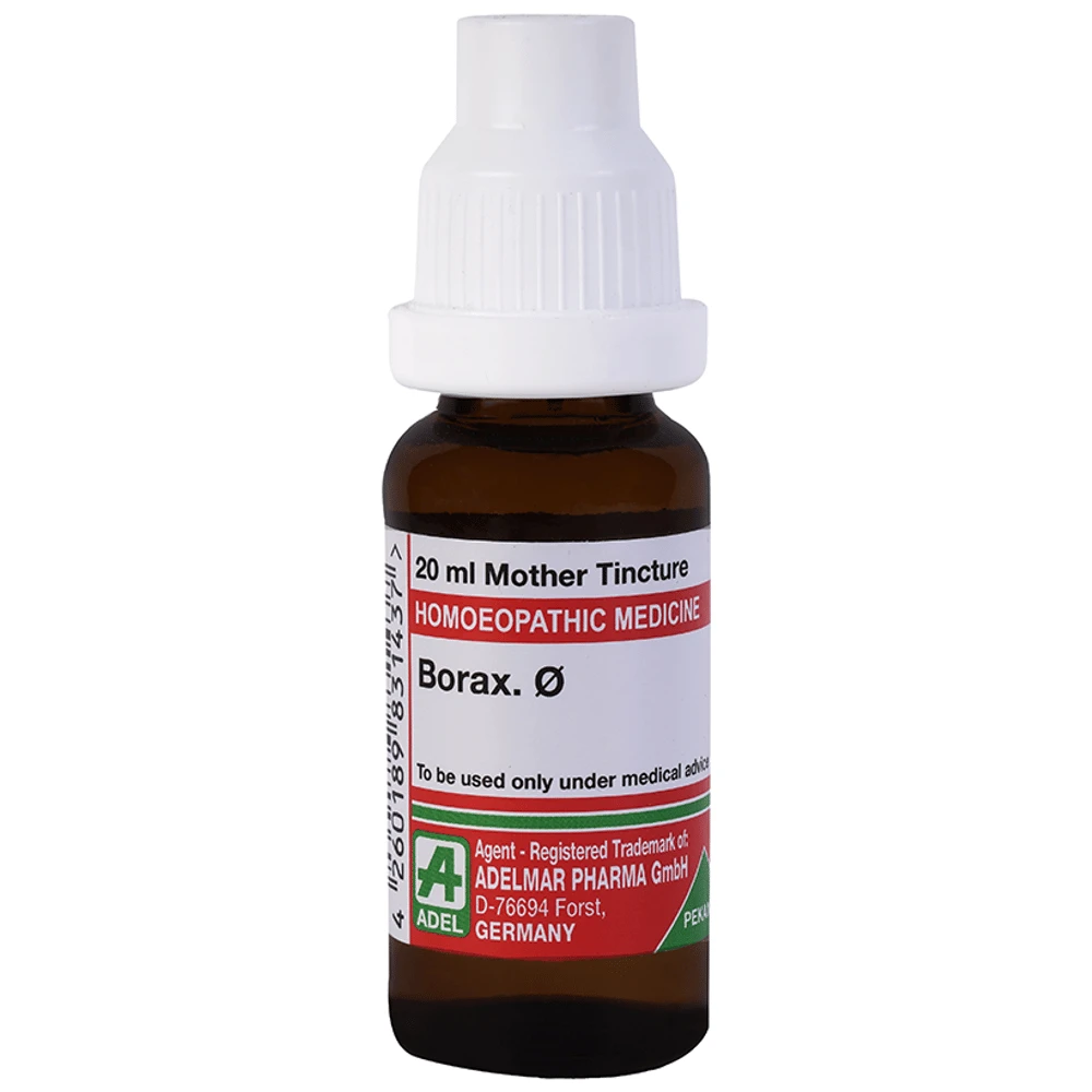 ADEL Borax Mother Tincture Q bottle of 20 ml Mother Tincture