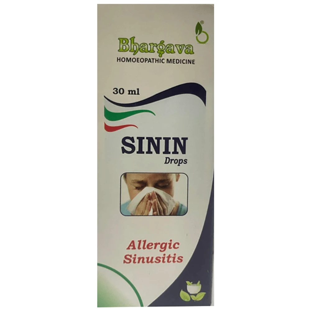 Bhargava Sinin Drop bottle of 30 ml Drop Bhargava Sinin Drop bottle of 30 ml Drop