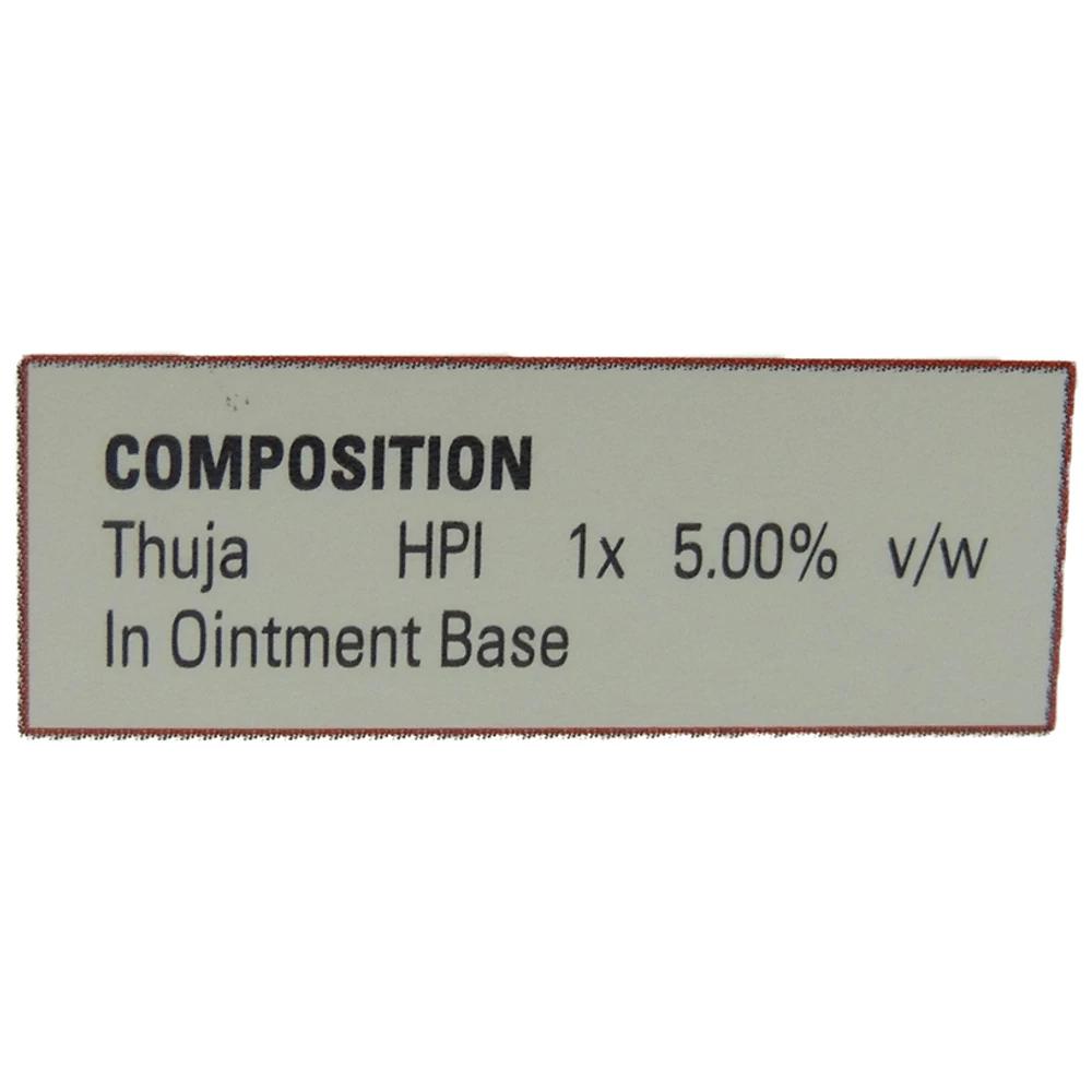 German's Thuja Anti Warts Cream tube of 25 gm Cream