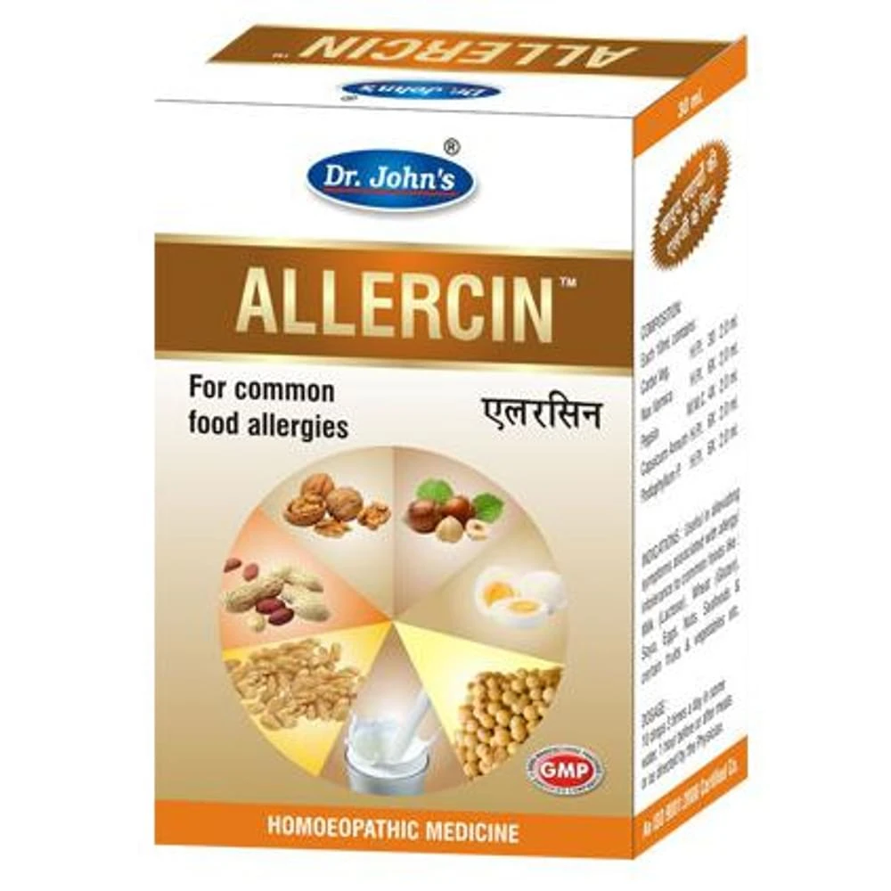 Dr. Johns Allercin Drop bottle of 30 ml Drop