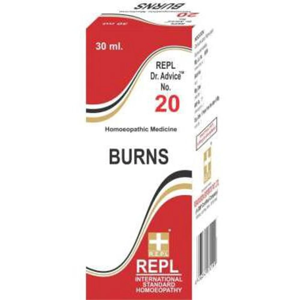 REPL Dr. Advice No.20 Burns Drop bottle of 30 ml Drop