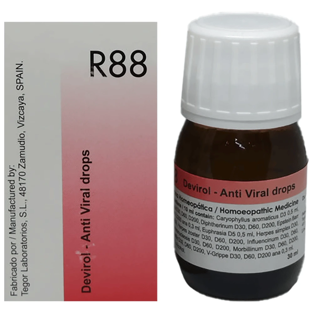 Dr. Reckeweg R88 Anti Viral Drop bottle of 30 ml Drop