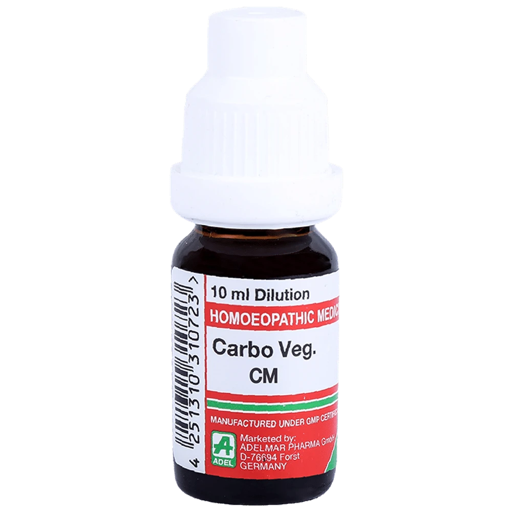 ADEL Carbo Veg Dilution CM bottle of 10 cm Dilution