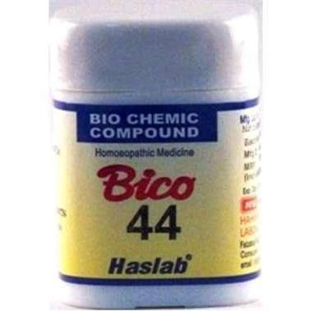 Haslab Bico 44 Biochemic Compound Tablet bottle of 20 gm Tablet Haslab Bico 44 Biochemic Compound Tablet bottle of 20 gm Tablet