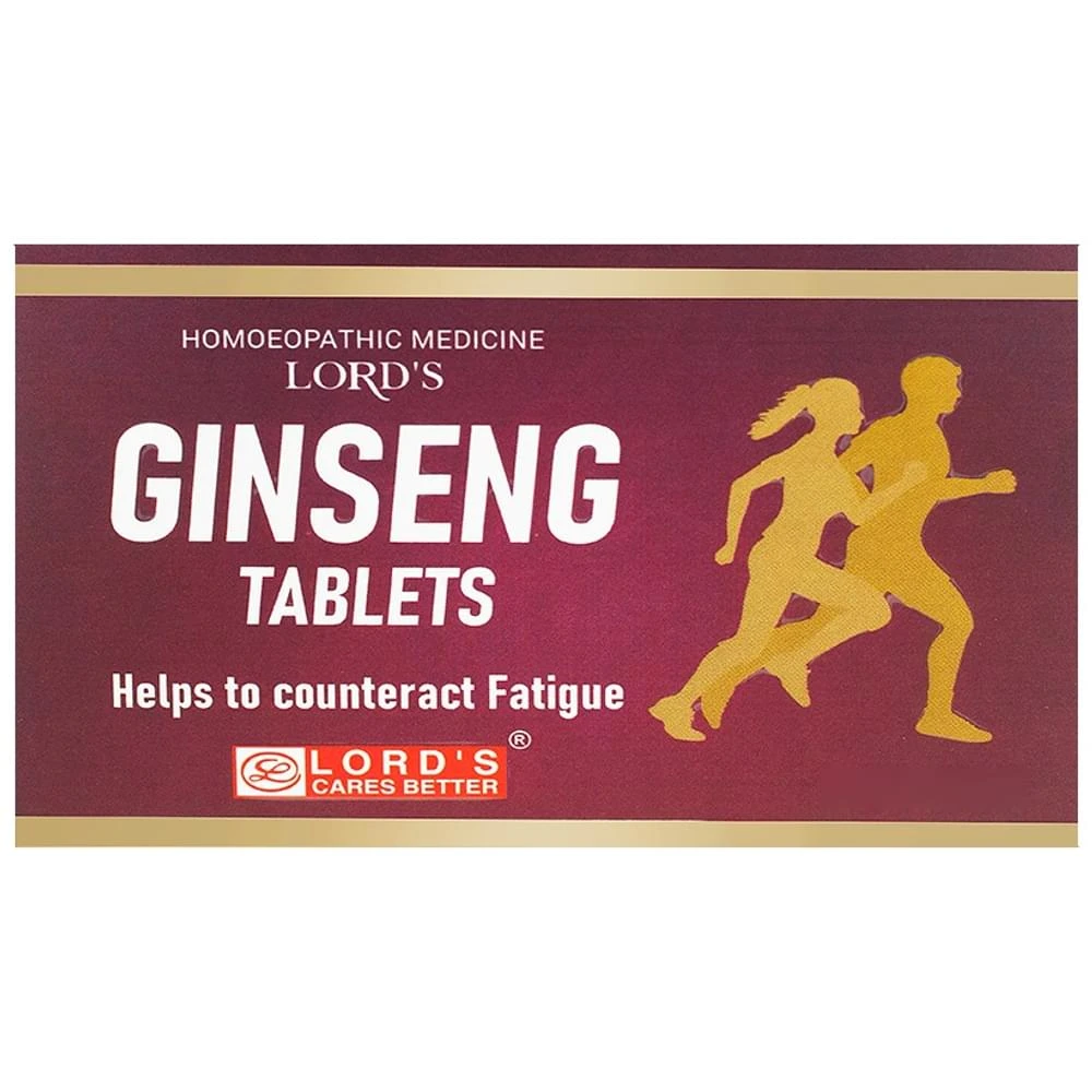 Lord's Ginseng Tablet box of 40 tablets