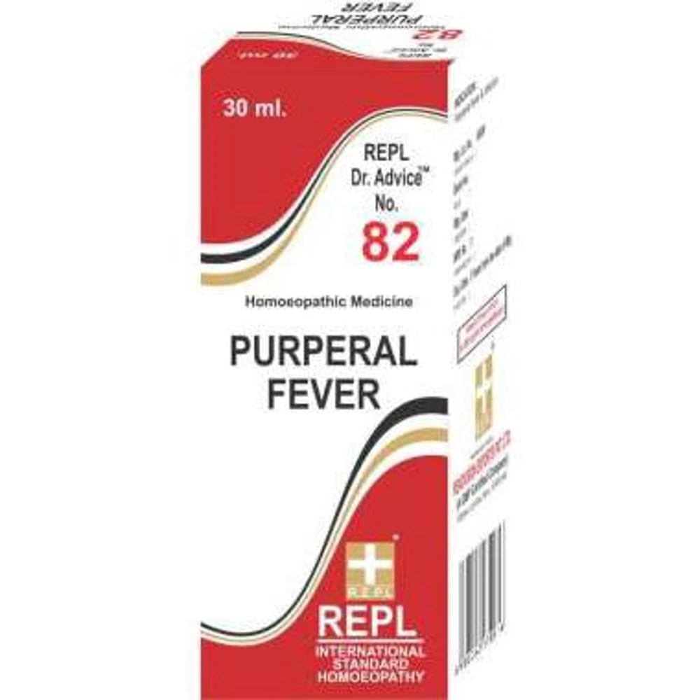 REPL Dr. Advice No.82 Purperal Fever Drop bottle of 30 ml Drop