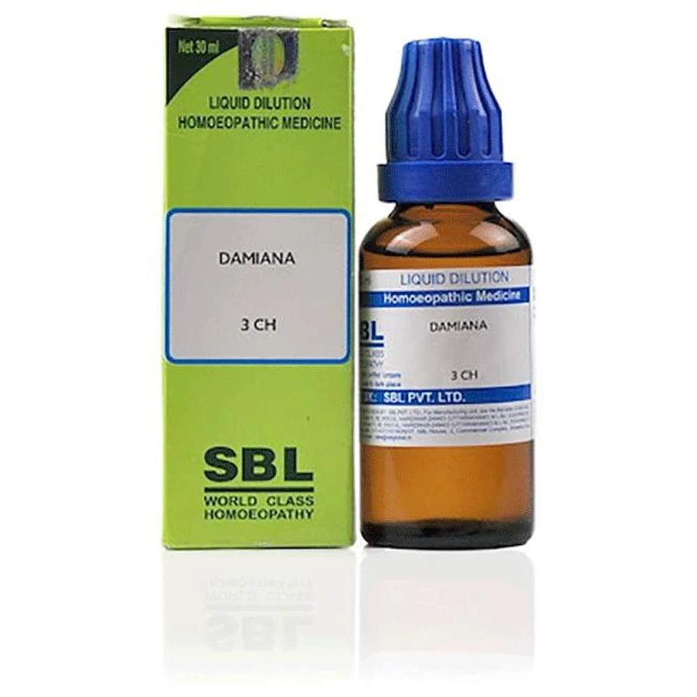 SBL Damiana Dilution 3 CH bottle of 30 ml Dilution