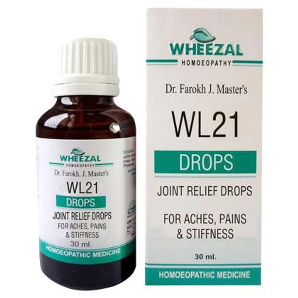 Wheezal WL21 Joint Relief Drop bottle of 30 ml Drop