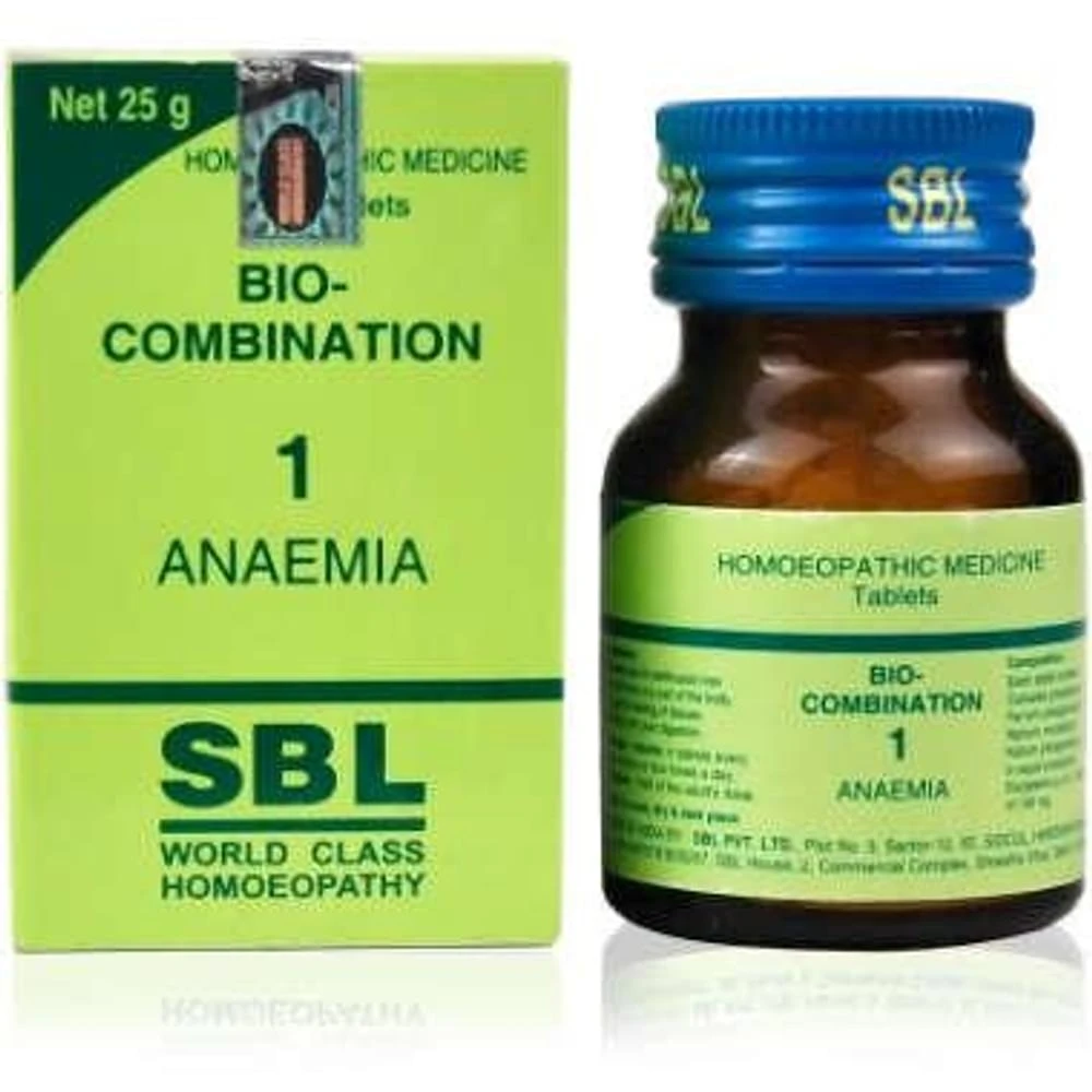 SBL Bio-Combination 1 Tablet bottle of 25 gm Biocombination Tablet