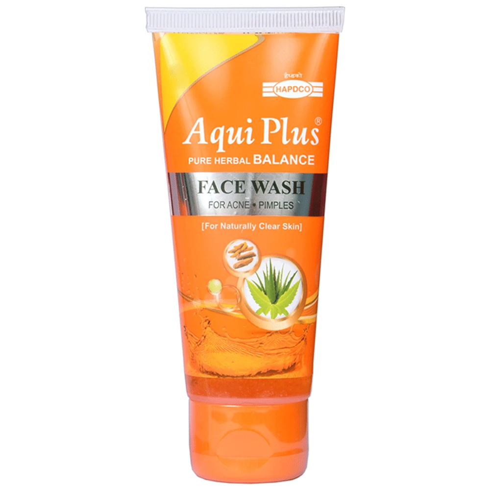 Hapdco Aqui Plus Face Wash tube of 50 ml Face Wash Hapdco Aqui Plus Face Wash tube of 50 ml Face Wash