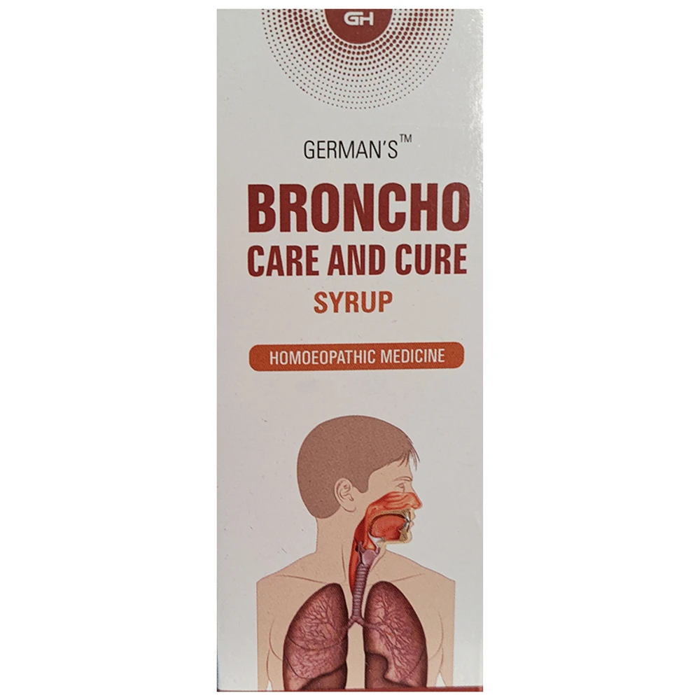 German's Broncho Care and Cure Syrup bottle of 500 ml Syrup German's Broncho Care and Cure Syrup bottle of 500 ml Syrup