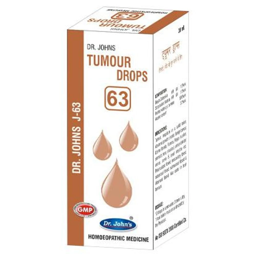 Dr. Johns J-63 Tumour Drop bottle of 30 ml Drop