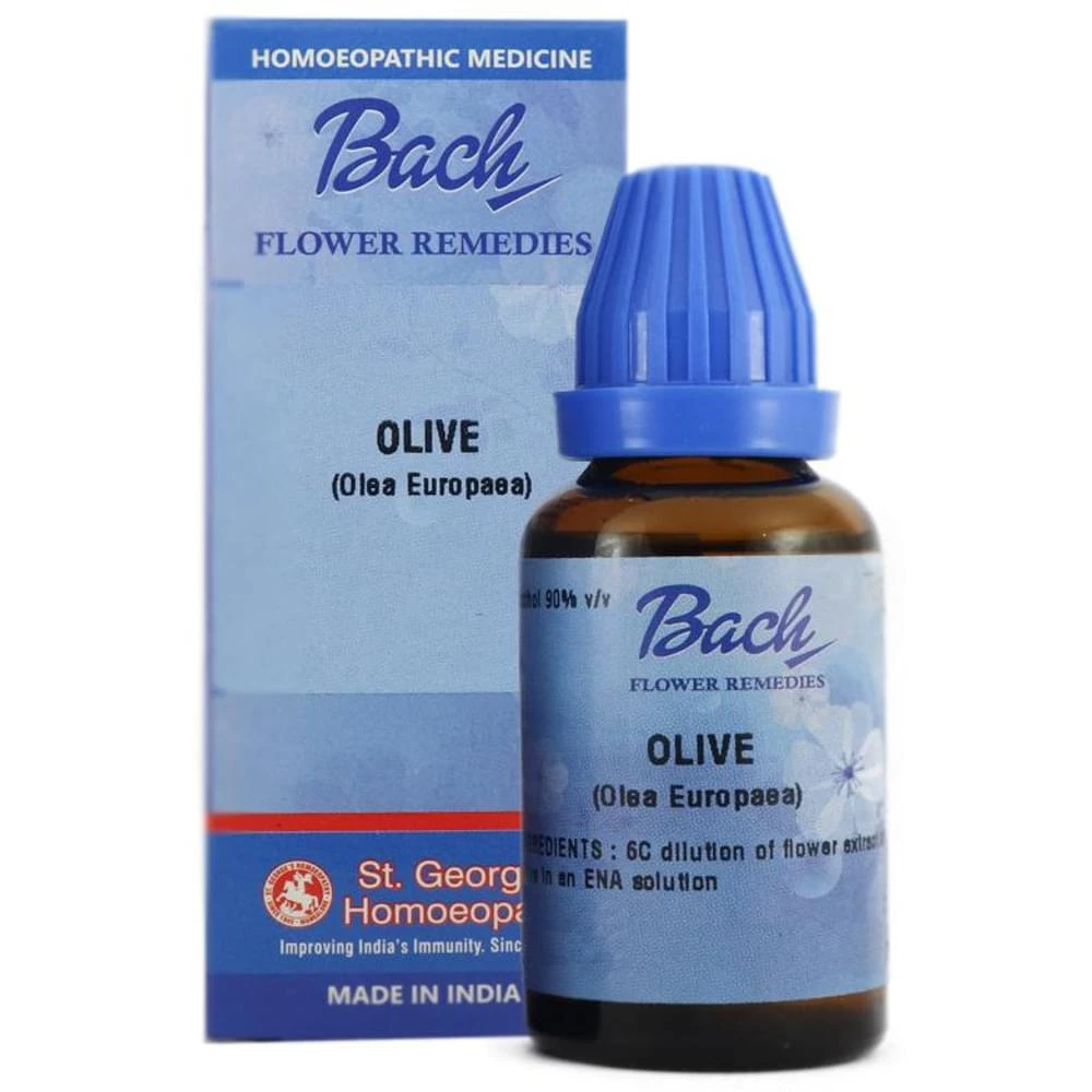 St. George‚Äôs Bach Flower Olive 6 CH bottle of 100 ml Dilution